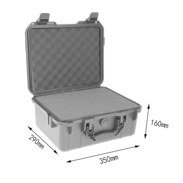 防水ハードケースABSプラスチックツール収納キャリーケース屋外