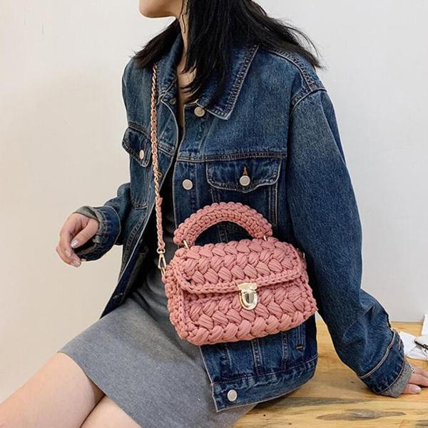 新作✦クロスステッチ❤︎ファスナーバッグ　ハンドメイド ヴェロニク クロスステッチBigトートバッグ】ヴェロニク フランスリネン