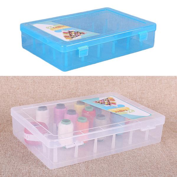 まみをさま専用です　シャッぺスパン手ぬい糸　収納ボックス　収納ケース　10段 MY mama おまけ付き 刺しゅう 収納 ケース □ 糸巻き 刺繍糸 仕切り