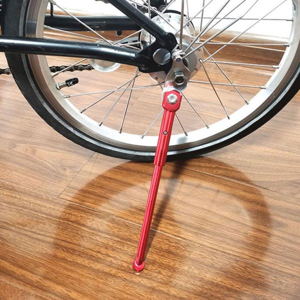 軽量折りたたみ自転車キックスタンド16 インチ349ホイールブロンプトン123g用の高品質アルミニウム合金駐輪場サイドスタンドサポート｜stk-shop｜13