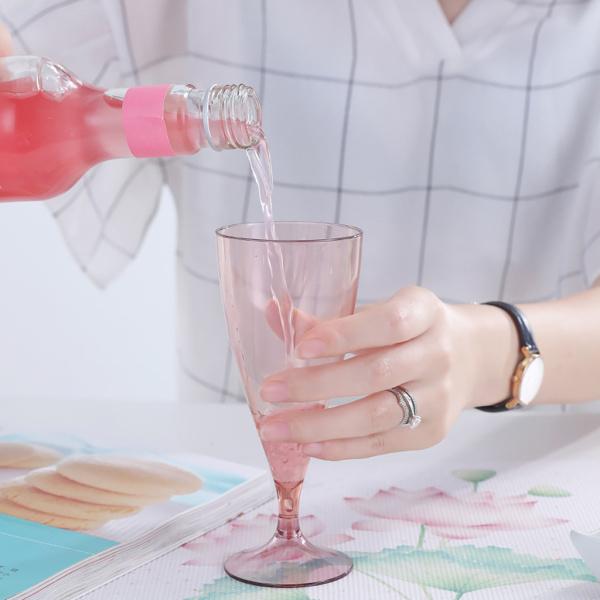 ABSシャンパングラスビールドリンクカクテルワイングラス旅行用収納