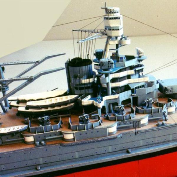 3D 1 / 250BB-39海軍艦艇ペーパーモデルキット教育ゲームペーパークラフト手作りおもちゃ愛好家収集品家の装飾ギフト｜stk-shop｜10