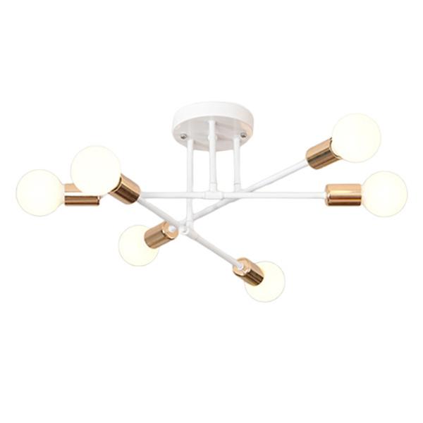 セミフラッシュペンダントライト モスグリーン系 ウッドブラインド