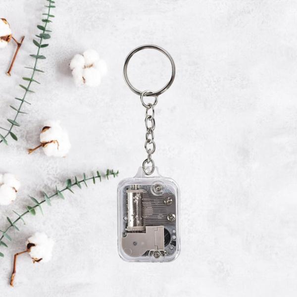 ミニオルゴールキーホルダーペンダントおもちゃ誕生日プレゼント