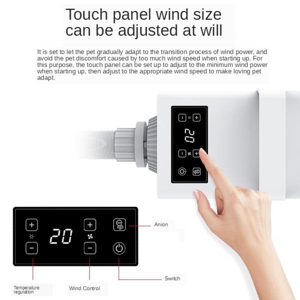 正規品 猫犬ペットヘアドライヤークイックブロードライサイレントクイックブロードライウォーターブロワー素敵なペットのための素晴らしいパワー 【1736197576】(10615円)