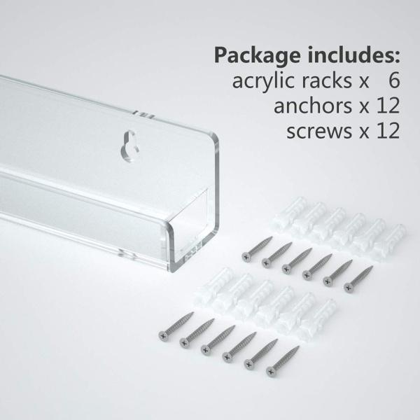 マニキュア収納オーガナイザーウォールラックディスプレイスタンド