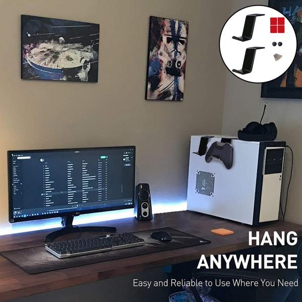 Xbox One Ps4 Ps5 L字型デスクトップフック用2個コントローラースタンドイヤホンラック すっきりとしたアシスタント Stkショップ 通販 Yahoo ショッピング