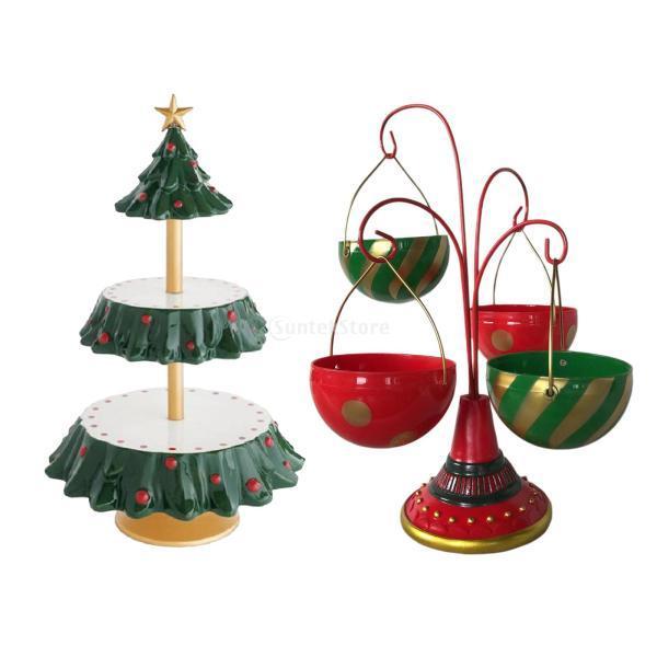 ケーキスタンド クリスマス スナックボウル パーティー 食器 お菓子