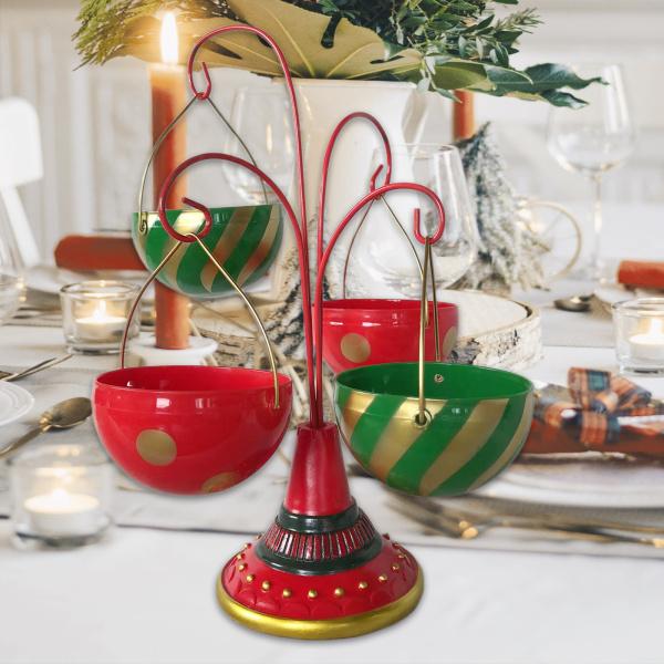 ケーキスタンド クリスマス スナックボウル パーティー 食器 お菓子