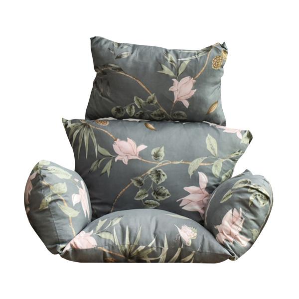 パティオガーデン用ハンギングエッグチェアクッションスイングチェア