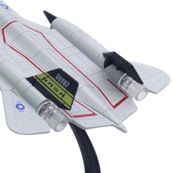 シミュレーション1/64スケールブラックバード航空機モデルダイキャスト