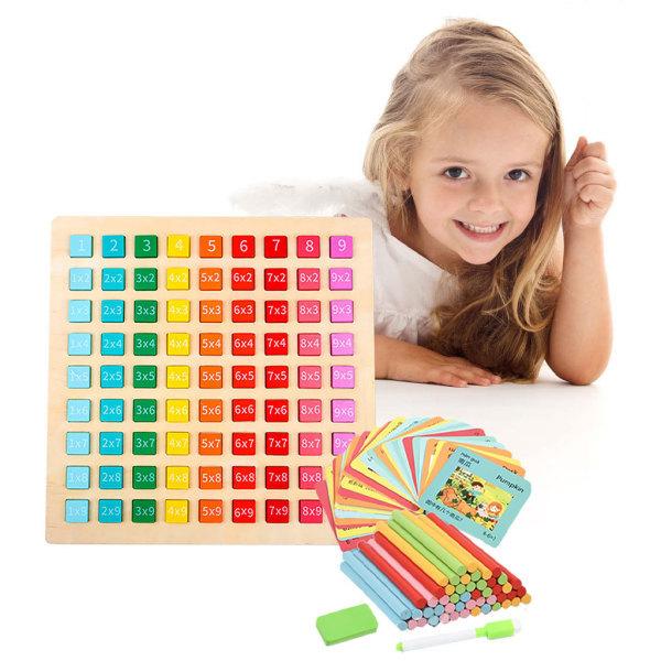 木制ナンバーパズルボード数学仕分けビルディングブロック早期学習子供用感覚玩具3 4 5歳ギフト｜stk-shop｜05