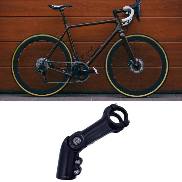 調整可能なブラック31.8mm自転車ステムMTBバイクショートハンドルバー