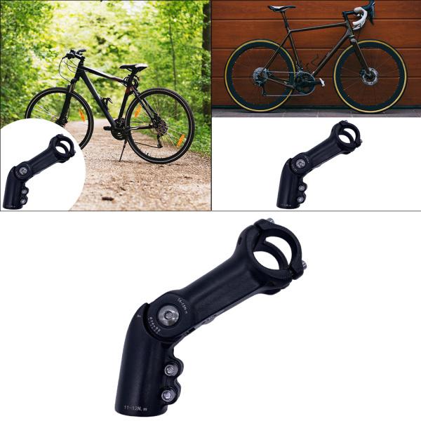 調整可能なブラック31.8mm自転車ステムMTBバイクショートハンドルバー