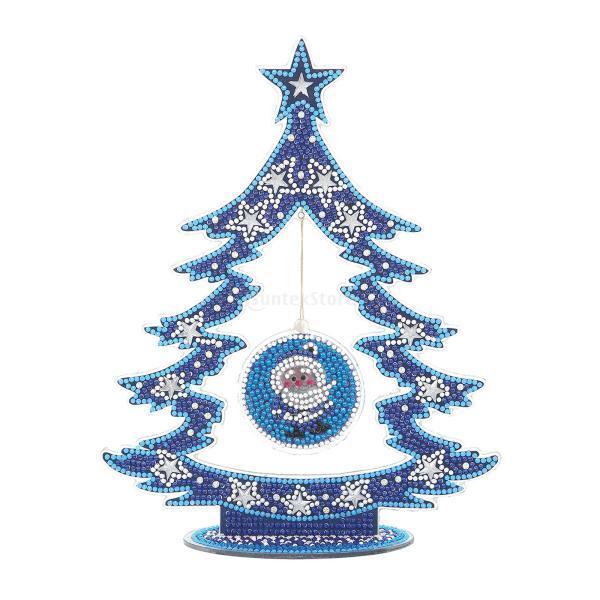 5Dダイヤモンドアート クリスマス 卓上 装飾 刺〓キット 夜光 