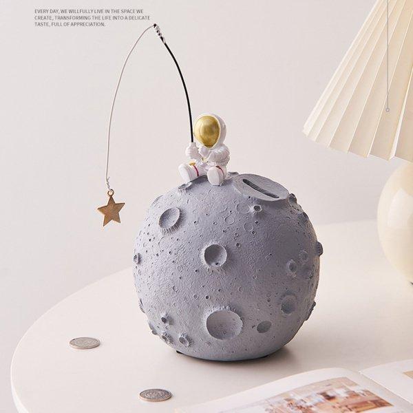 宇宙飛行士 貯金箱 宇宙人 置物 お金の貯蓄 コインの貯蓄 宇宙愛好家
