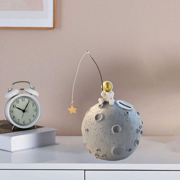 宇宙飛行士 貯金箱 宇宙人 置物 お金の貯蓄 コインの貯蓄 宇宙