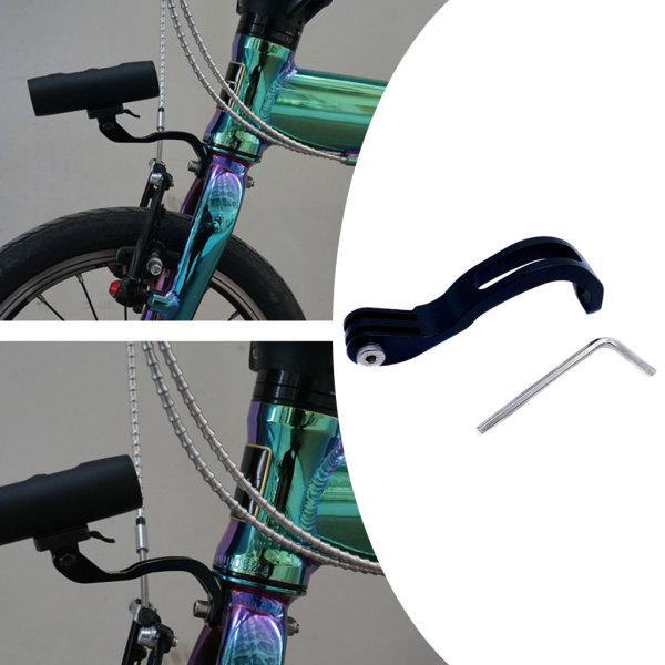 ブロンプトンバイクライトホルダーマウント自転車スタンドハンドルバーLEDユニバーサル懐中電灯ブラケット折りたたみ自転車用スポーツカメラパーツ|stk-shop|06
