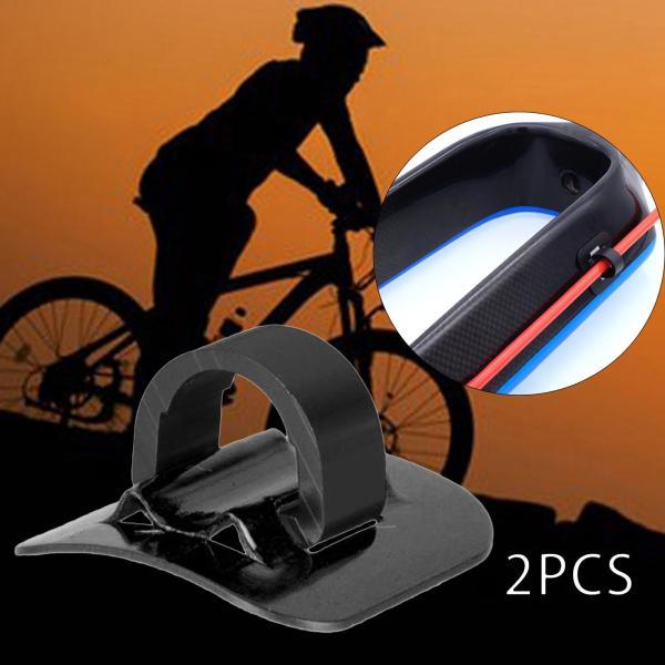 2xバイクケーブルガイドシフトケーブルCクリップブレーキケーブル