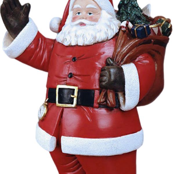 1PCサンタクロース置物レ新年クリスマス工芸品かわいいギフトミニ