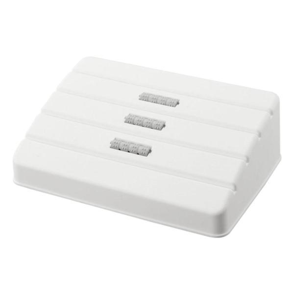 職場のデスク下用木製フットレスト、人間工学に基づいた折りたたみ式フットレスト、ローラーマッサージャー付き、循環と快適性を向上、スタン フットレスト デスク下 足置き マッサージローラー付き 人間工学的 疲労軽減 オフィス 家庭 全2色