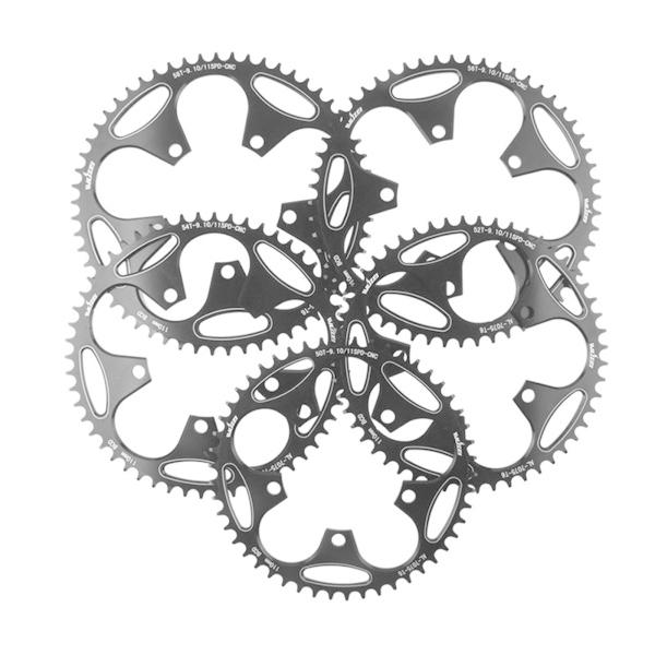 ラウンドバイクナローワイドチェーンリング110BCD50-60Tダイレクト