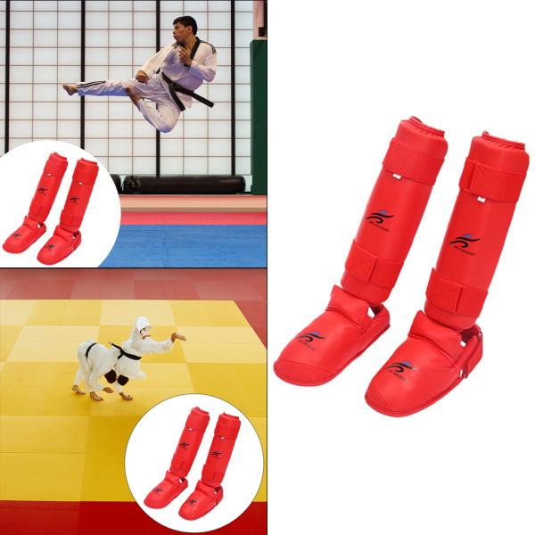 MMAシンガード、ボクシングレガースステッププロテクター、カンフー