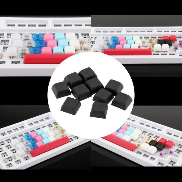 10ピース1Uキーキャップゲーム愛好家CHERRYMXスイッチ用メカニカル 