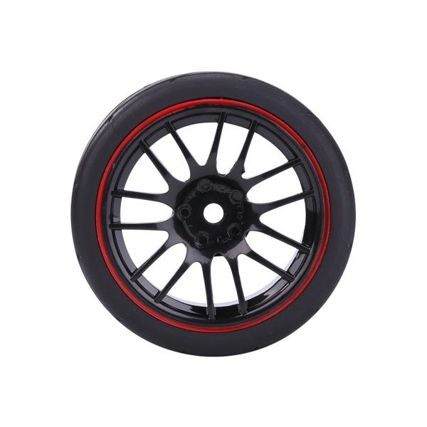 4ピース/個ホイールタイヤユニバーサル1/10オンロードカーRCオフロード