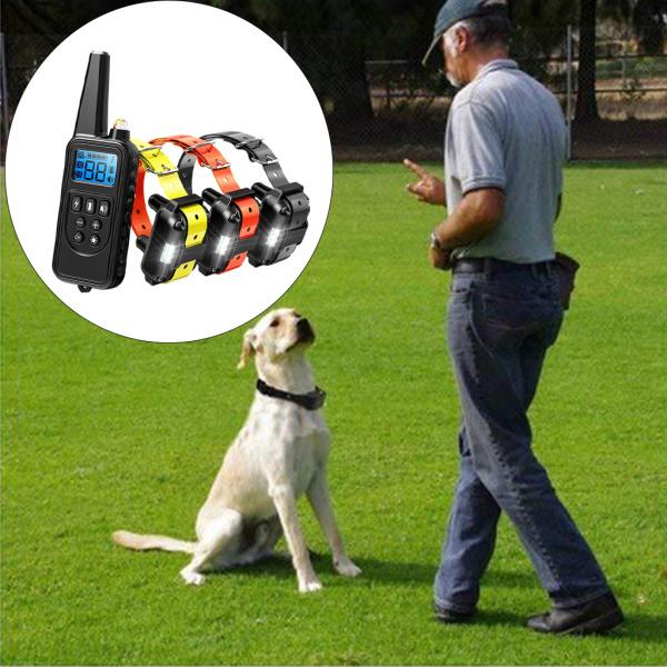 吠える犬のショックトレーニングカラーリモコン0ヤード電気
