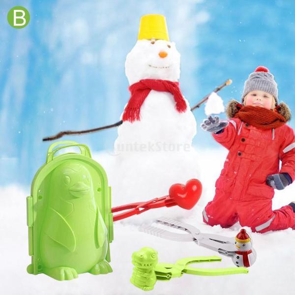 雪玉メーカー セット 雪だるまづくり 雪玉クリップ 現品限り一斉値下げ 雪だま製造器 雪遊び 子供 砂玉 スノーボールメーカー おもちゃ 雪合戦