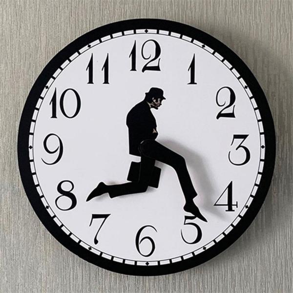 10 インチまたは12インチバカ歩き省の壁掛け時計の寝室のバスルームの