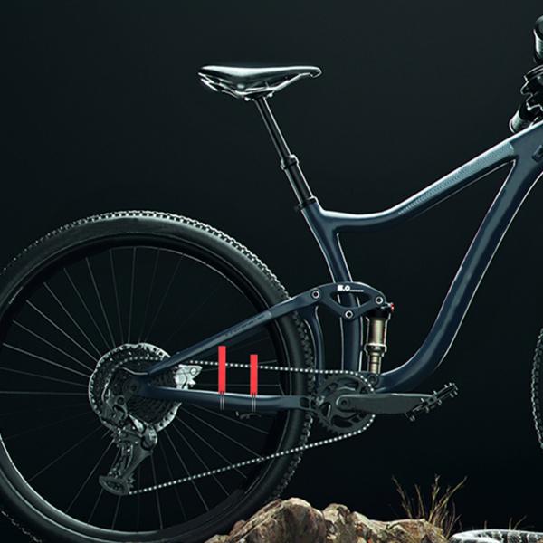 MTBマウンテンバイクチェーンガードパーツアクセサリーリアフォーク