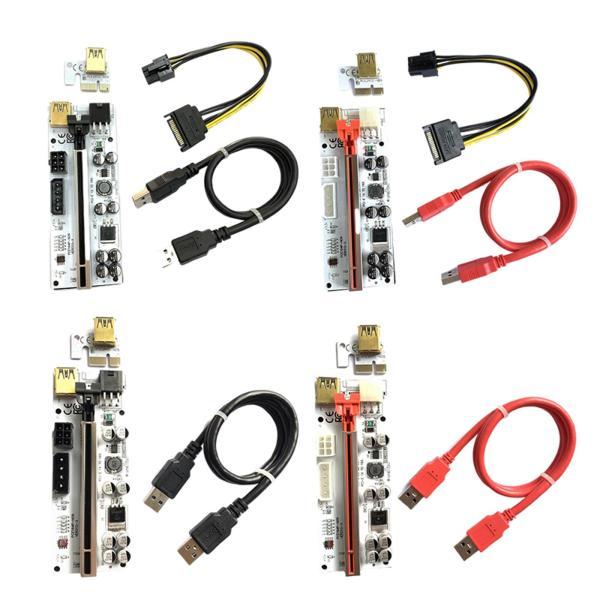 パソコン用??  マイニング用?? ドッキリ用?? Ver010-XPci-EライザーカードUSB3.0データケーブルBtcGPUマイニング用6