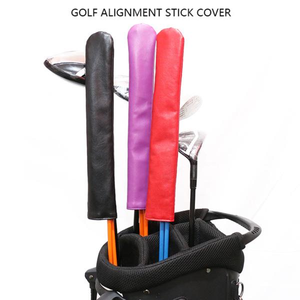 ゴルフアライメントスティックカバーロッドホルダー防水ゴルフ
