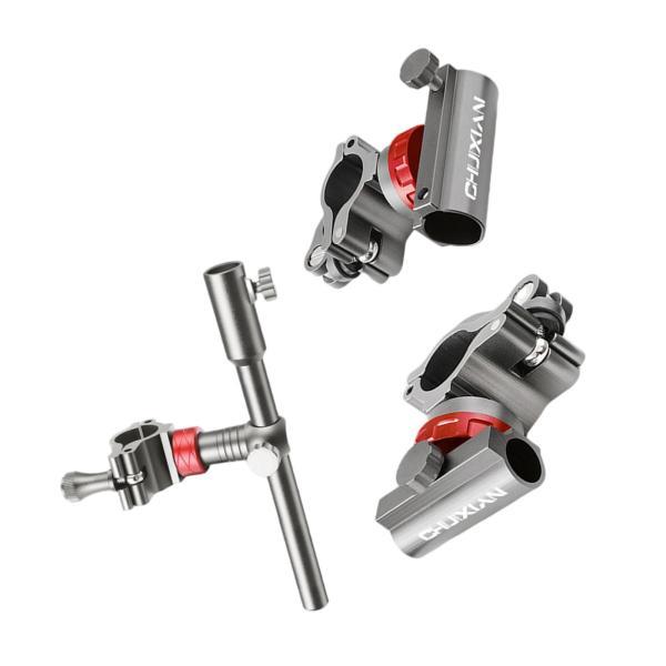 フィッシングチェアマウントツール360 回転セット3つの機能的な折りたたみ式ポールホルダーフィッシングチェアアクセサリーチェアマウント傘釣り 人気沸騰