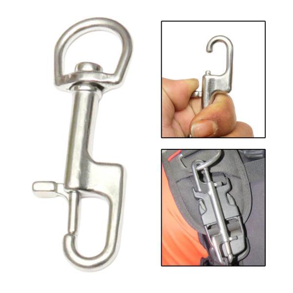 耐久性のあるスイベルアイスナップフック、スキューバダイビングフック