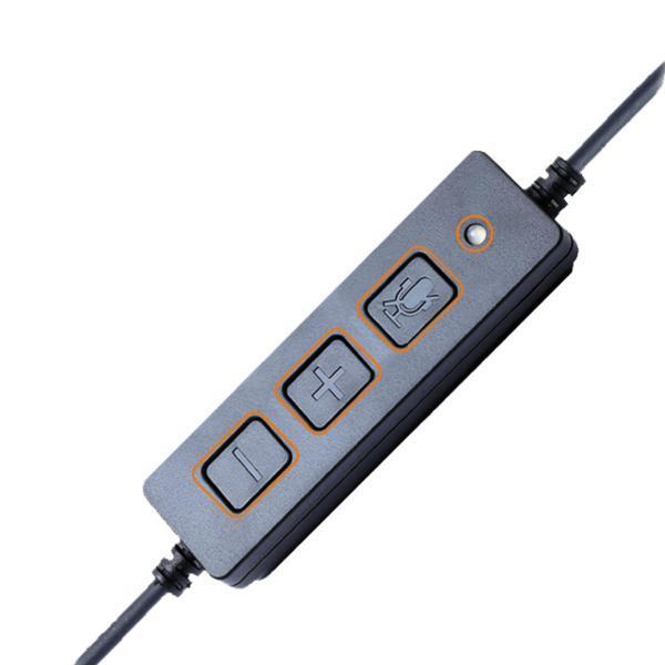 Jabraコールセンター用のUSBプラグソフトフォンへのヘッドセットQd
