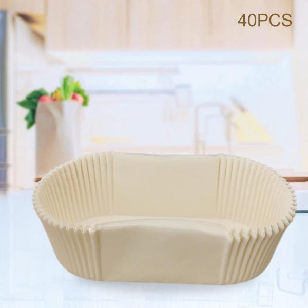 40個の楕円形の紙製パンカップパン焼きカップマフィンキャンディー用に使い捨て｜stk-shop｜06