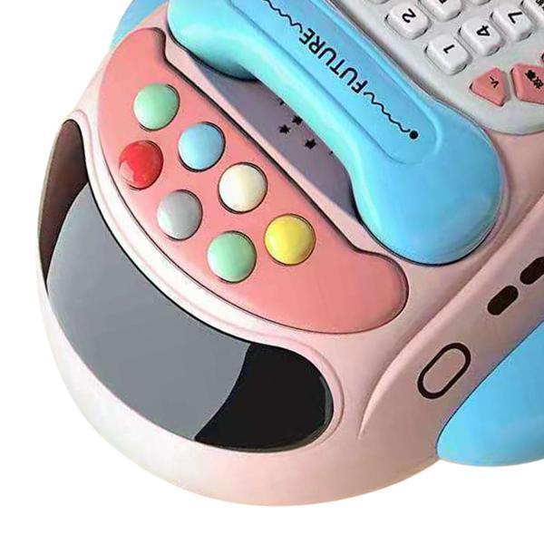 電話おもちゃ 知育玩具 飛行機 音楽 英語 ドキドキ おもちゃ