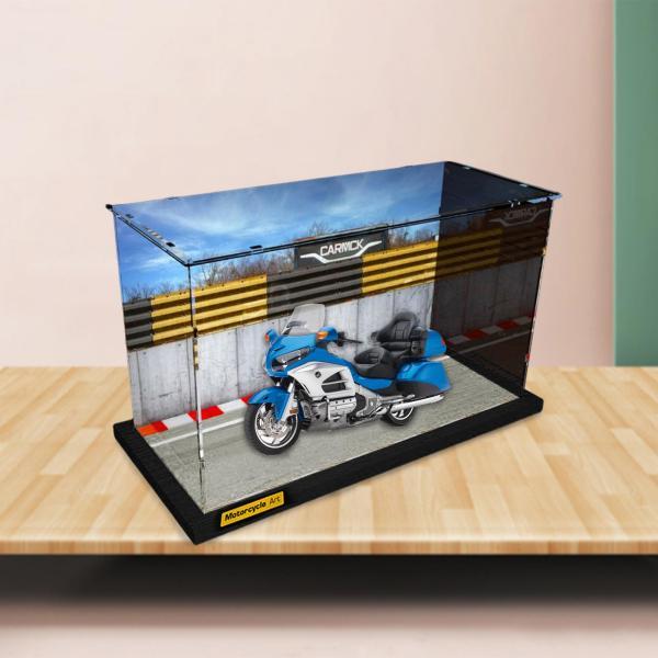 1:12駐車場の陳列ケース、ダイキャストカーガレージ収納ボックス