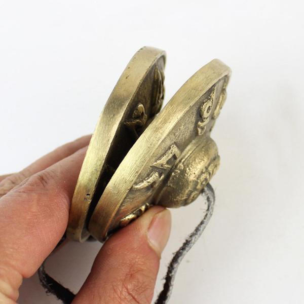 チベットティンシャシンバルベルチベット仏教のハンドベル6.5cmハンド