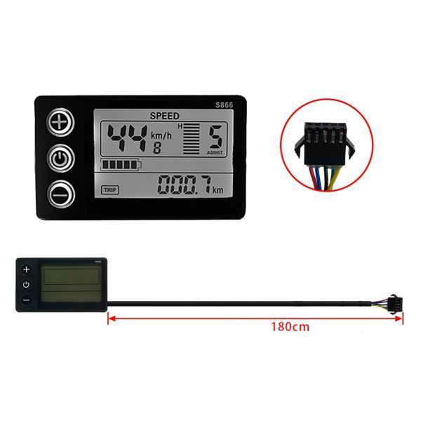 LCDS866ディスプレイパネルダッシュボードスピードコントローラーABS