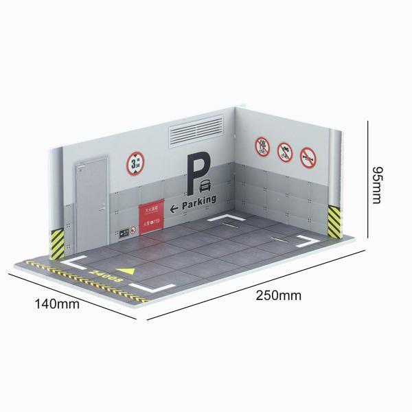 新作 1/64 香港レトロストリート　02 ジオラマ 駐車場 付き ガレージ 新作 1/64 香港レトロストリート ジオラマ 駐車場 付き ガレージ 新作