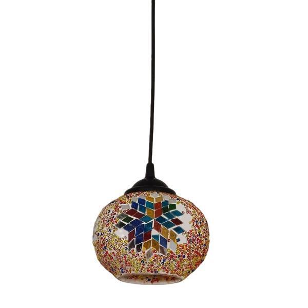 家の装飾のためのモザイクトルコのペンダントランプ照明手作りの色ガラス｜stk-shop｜07