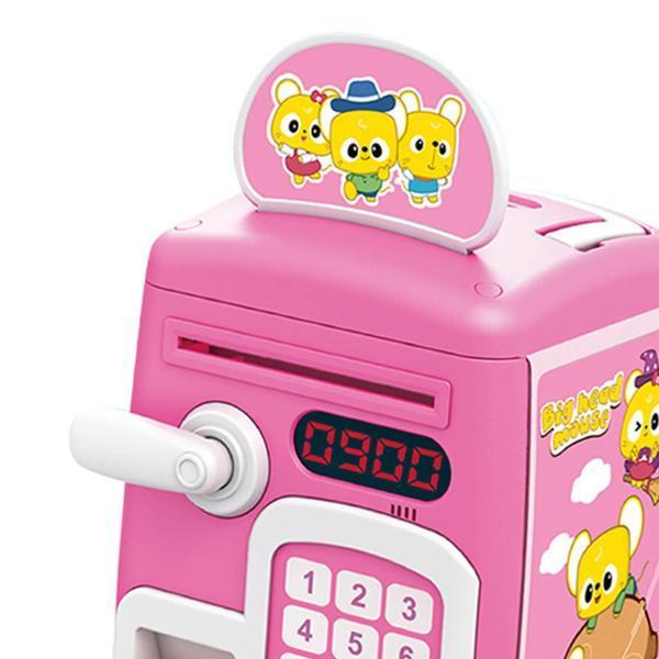 子供のための音楽自動ATM貯金箱おもちゃが付いているプラスチック電子貯金箱｜stk-shop｜10