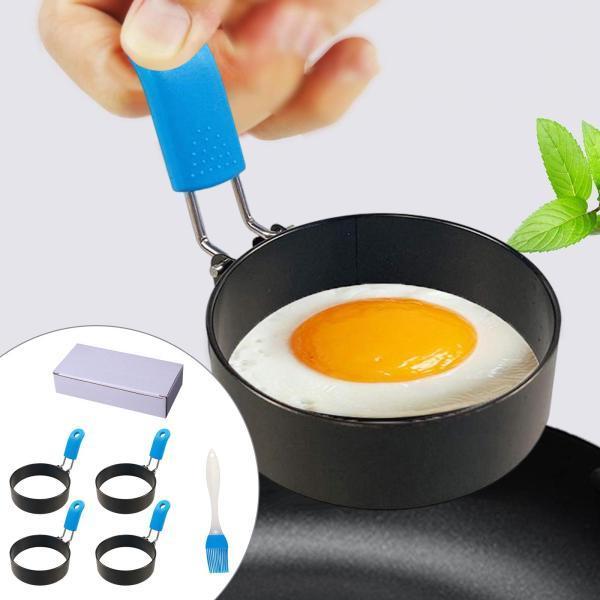 エッグリングエッグクッカーリング目玉焼き調理用のノンスティックエッグメーカーモールド 98215258STKショップ 通販