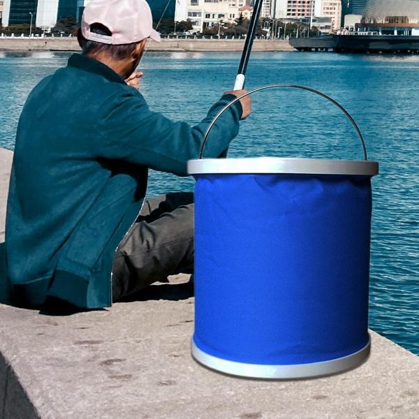 5周年記念イベントが釣りボートのための屋外折りたたみ式バケツ車のゴミ箱の貯水 フィッシングツール