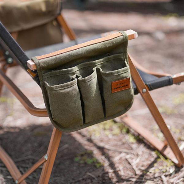 屋外ビーチチェアアームレストオーガナイザーマガホルダー収納バッグ