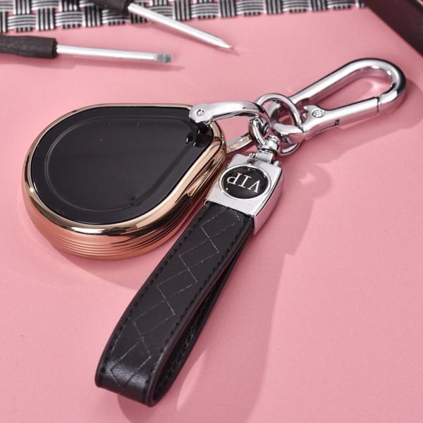 キーカバーキーフォブカバーTPUPUバースデープレゼントフレキシブル